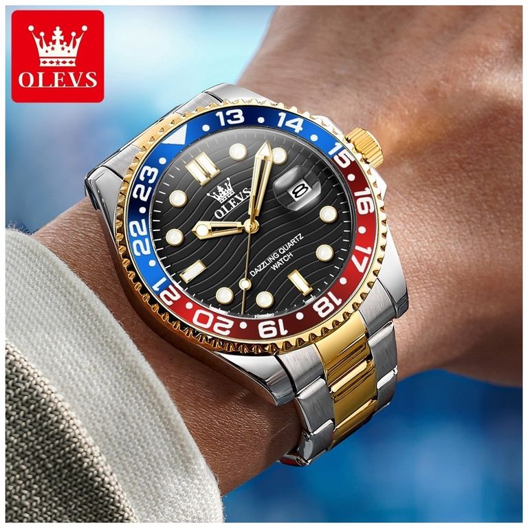 Reloj de Cuarzo Estilo Deportivo y Elegante Acero Inoxidable Plateado TALLA UNICA
