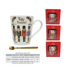 CARIBEE - Taza Feliz Navidad Cascanuese