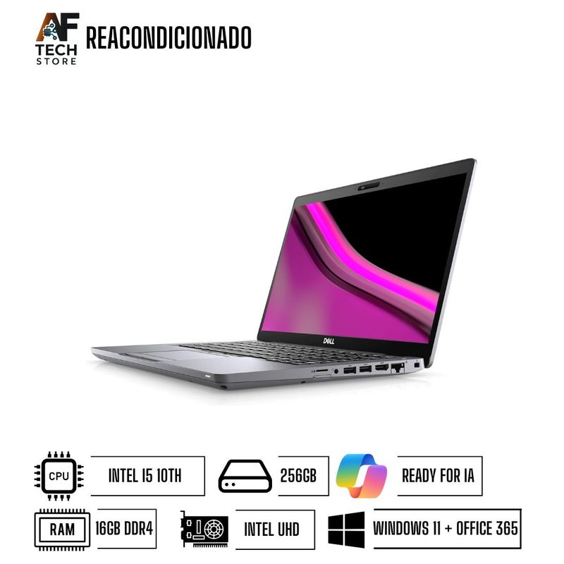 DELL - Notebook Dell 5410 I5 Advanced (Win11 - Office365) Reacondicionado
