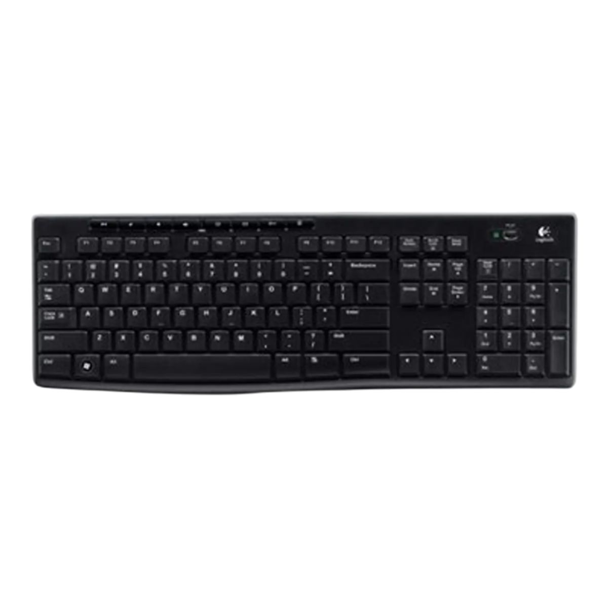 LOGITECH - Logitech K270, Teclado Inalámbrico, Dongle USB, Español, Negro