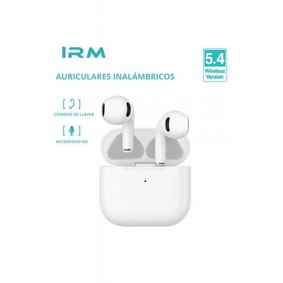 Imagen 2 del producto Audífonos Auriculares Inalámbrico Para iPhone Android Blanco Blanco