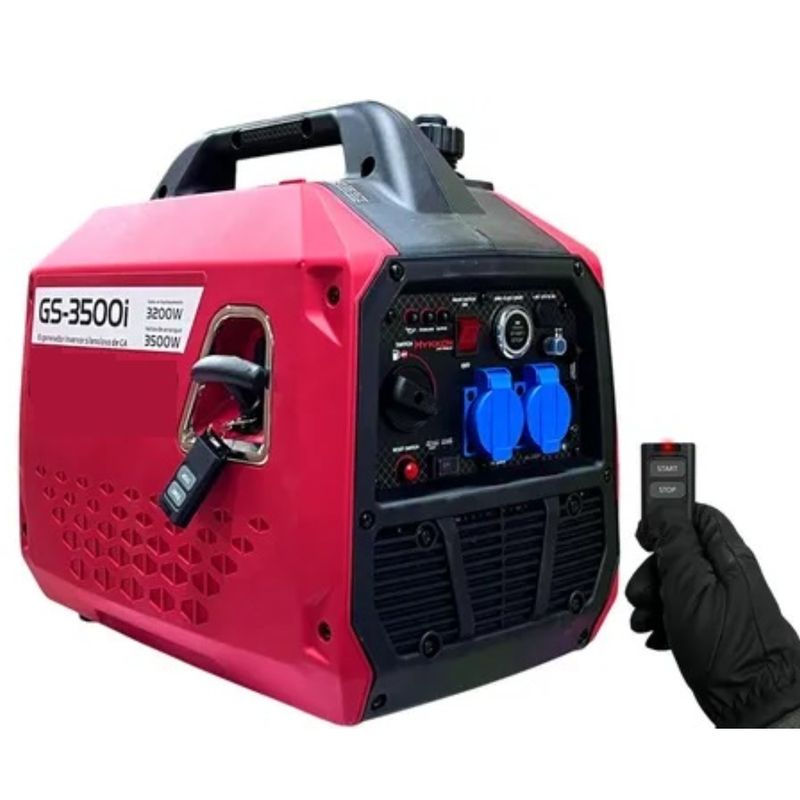 KOLVOK - Generador Inverter Insonoro 3500 Watts - Partida Electrica
