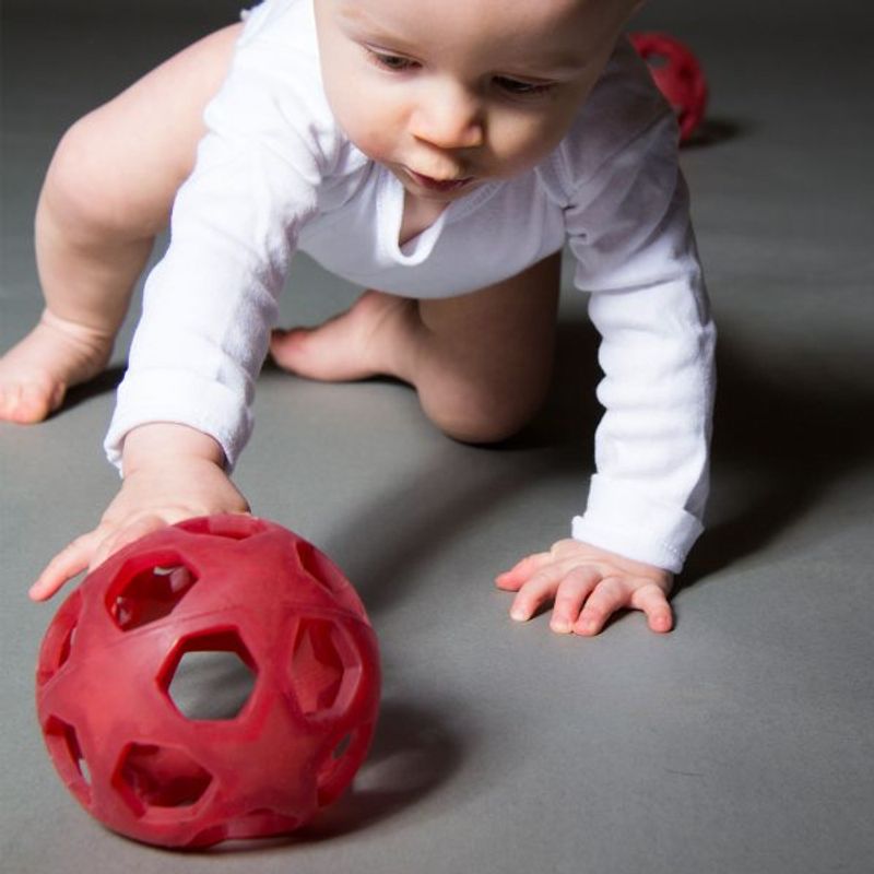 HEVEA - Pelota de Actividad Estrella de HEVEA roja