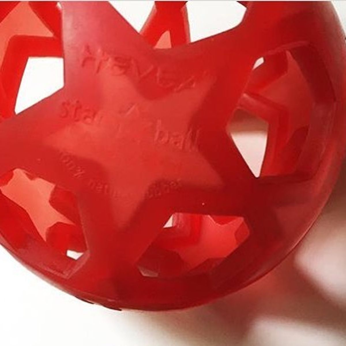 HEVEA - Pelota de Actividad Estrella de HEVEA roja