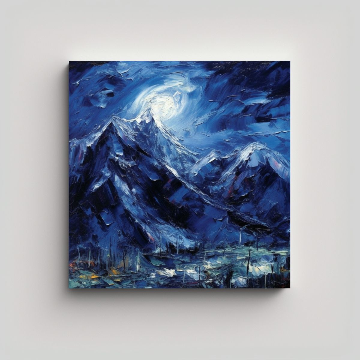 GENERICO - Cuadro Decorativo Original En Lienzo Estilo 60x60 Cm