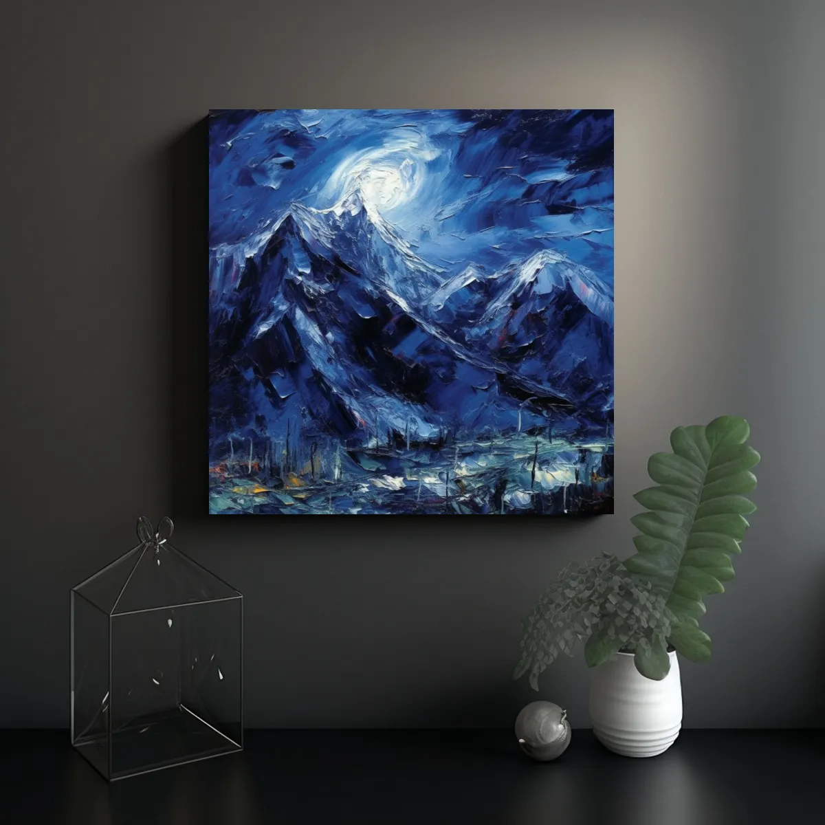 GENERICO - Cuadro Decorativo Original En Lienzo Estilo 60x60 Cm
