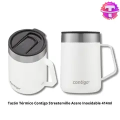 CONTIGO - Tazón Térmico Streeterville Acero Inoxidable 414ml Salt