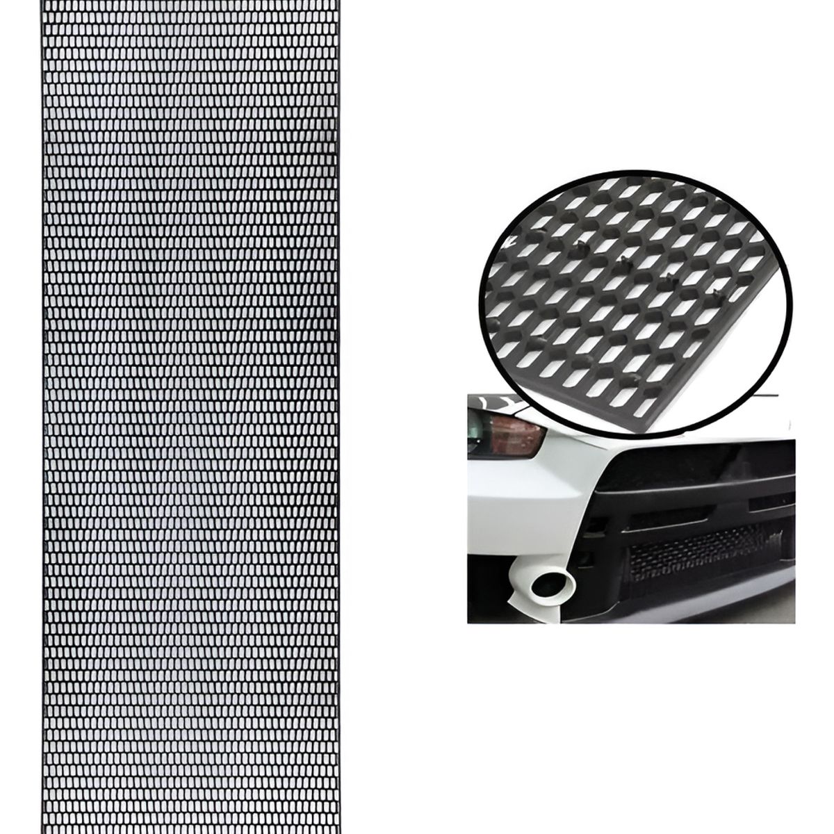 Rejilla Malla Plastico Abs Mascara Parachoques Universal, marca GENERICO - Foto 2
