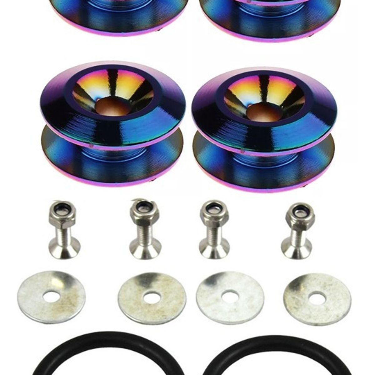 GENERICO - Sujetadores De Parachoques Tornasol