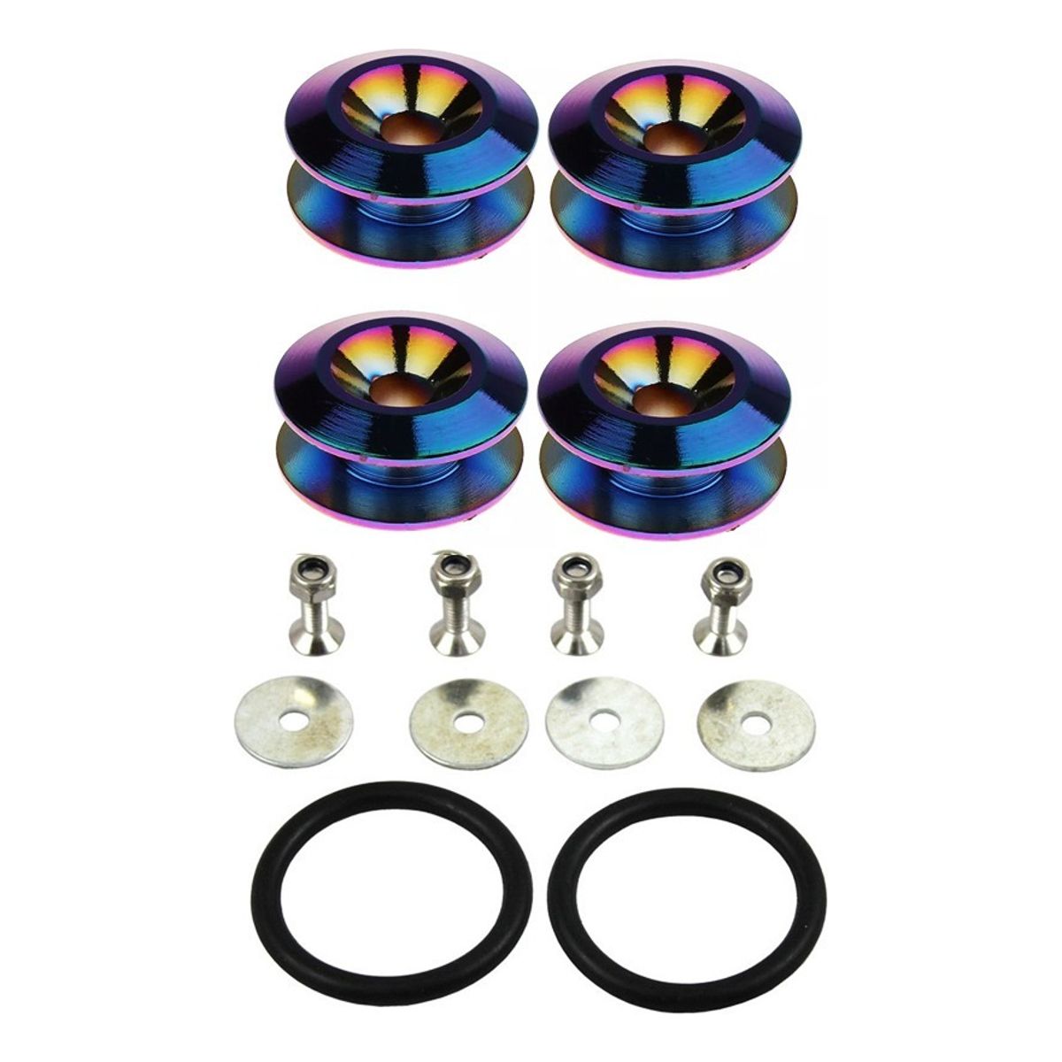 GENERICO - Sujetadores De Parachoques Tornasol