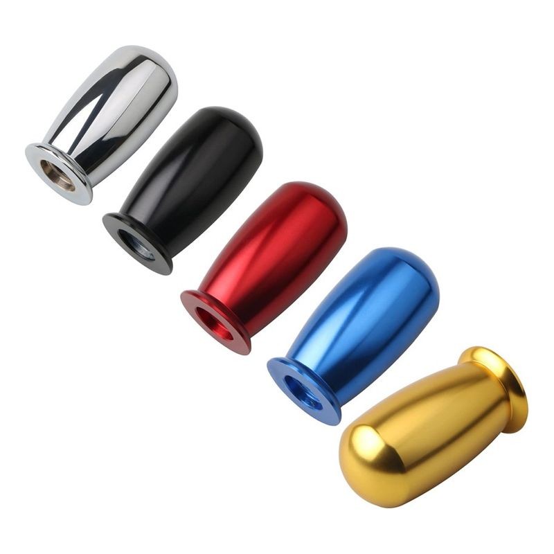 GENERICO - Pomo Metalico Manilla De Cambios Auto Universal