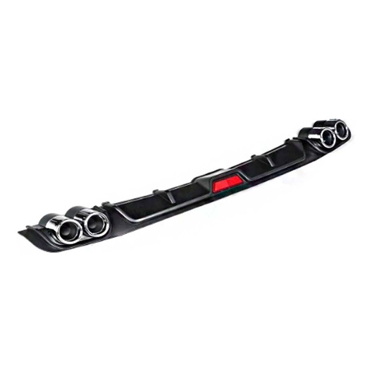 GENERICO - Difusor Inferior Parachoque Trasero Universal 128cm