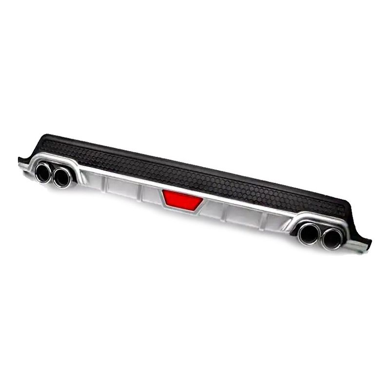 GENERICO - Difusor Inferior Rejilla Parachoque Trasero Universal 128cm