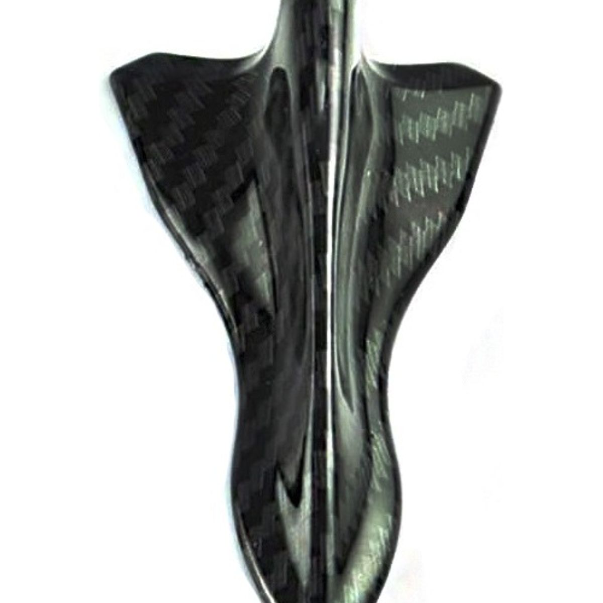 GENERICO - Difusores De Techo X10 Adhesivos Negro Aleta Tiburon