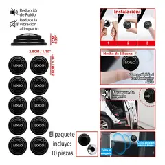 GENERICO - Tope De Impacto Auto Camioneta - Diferentes Marcas