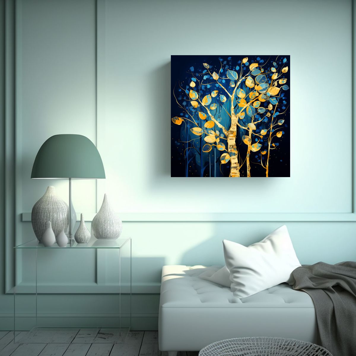GENERICO - Lienzo De Tela Decorativo Para Oficina Con 60x60 Cm