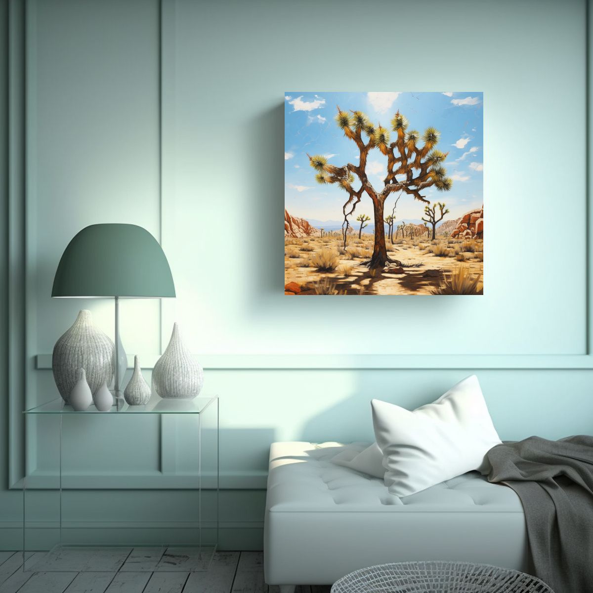 GENERICO - Cuadro Decorativo Sensibilidad Artística Joshua 60x60 Cm.