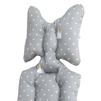 Imagen 2 del producto Cojin bebe acolchado para Coches o silla de Autos Gris