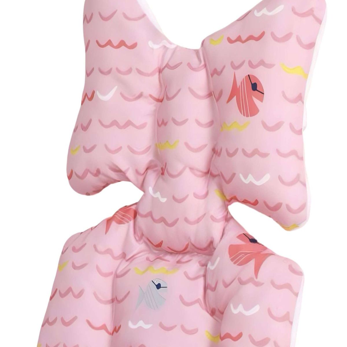 GENERICO - Cojin bebe acolchado para Coches o silla de Autos  Rosa