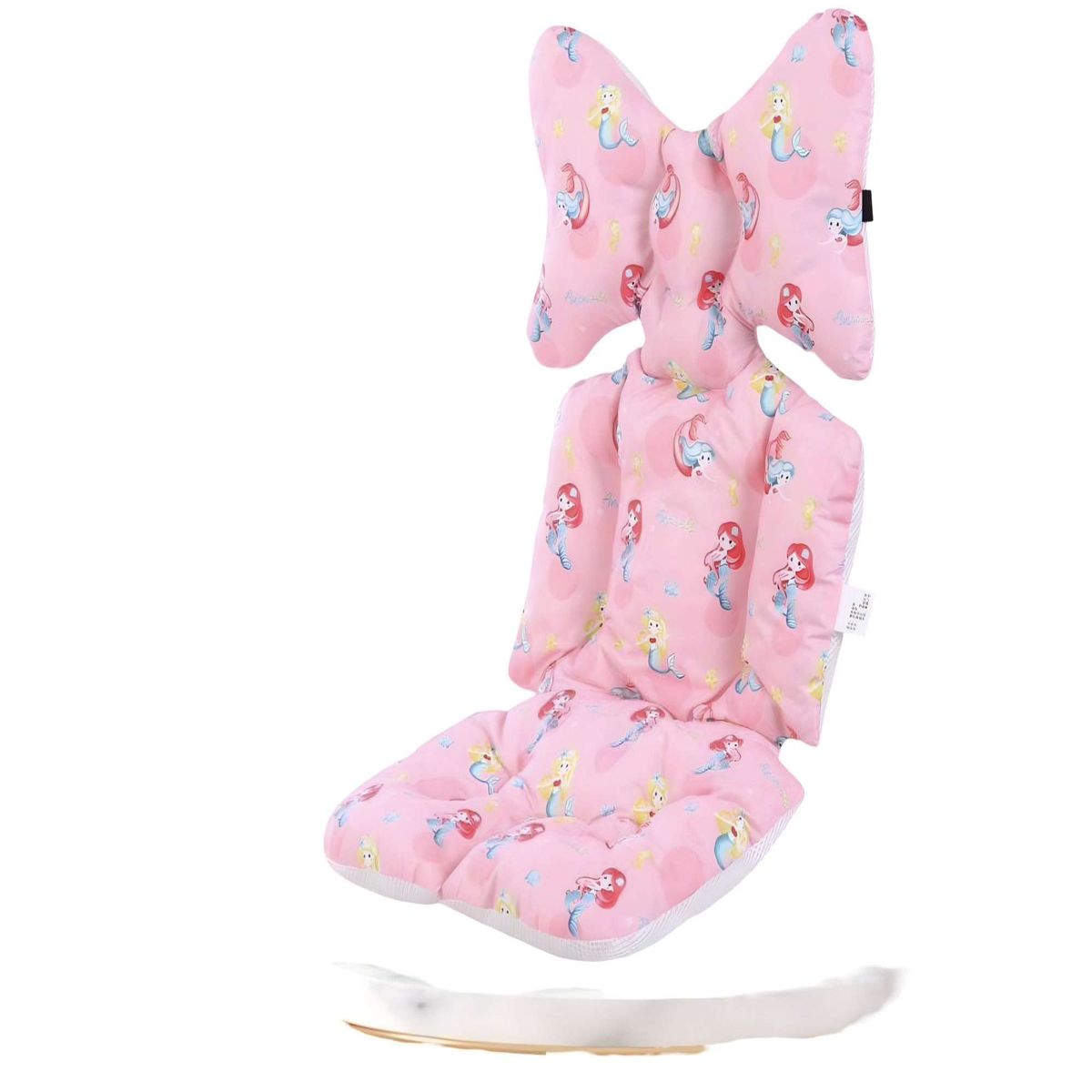 GENERICO - Cojin bebe acolchado para Coches o silla de Autos Rosa