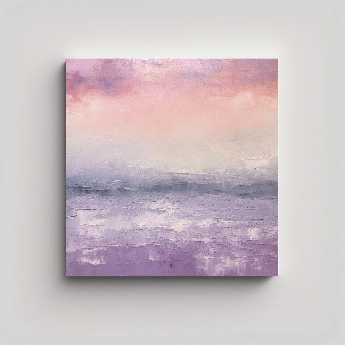 GENERICO - Pintura Artística Minimalista De Alta 60x60 Cm.