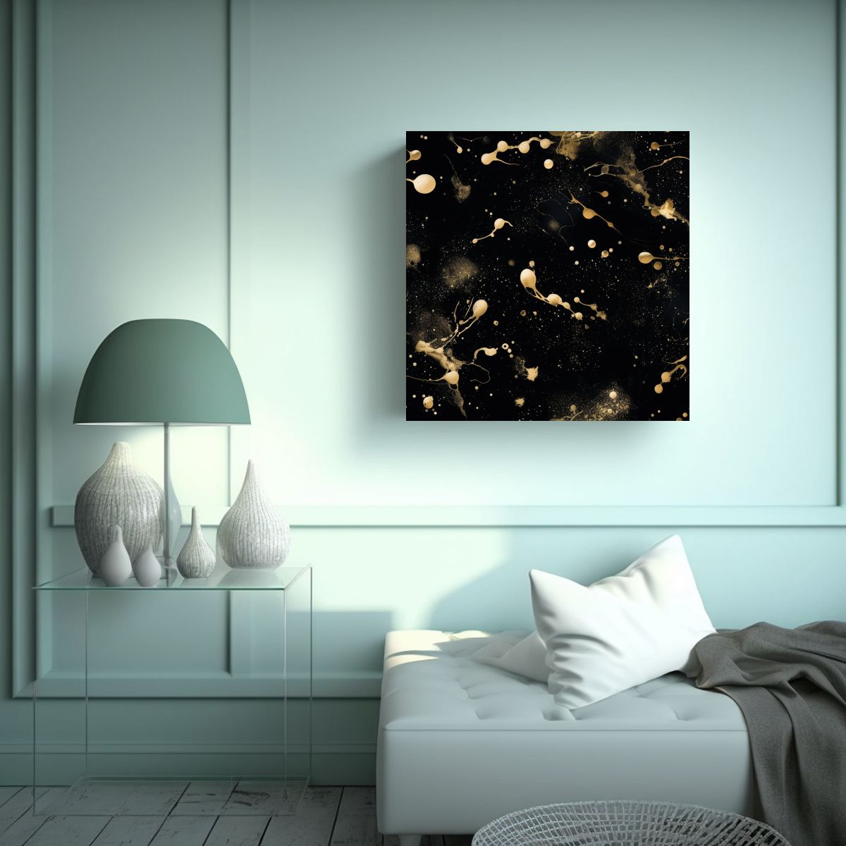 GENERICO - Pintura Decorativa Vanguardia Época Vista 60x60 Cm