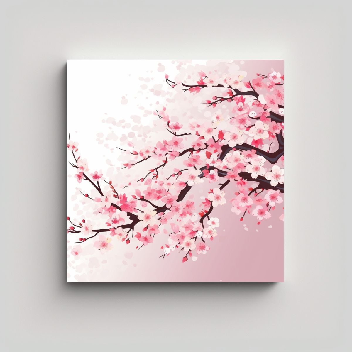 GENERICO - Bastidor De Tela Con Profundidad Ilustración 60x60 Cm