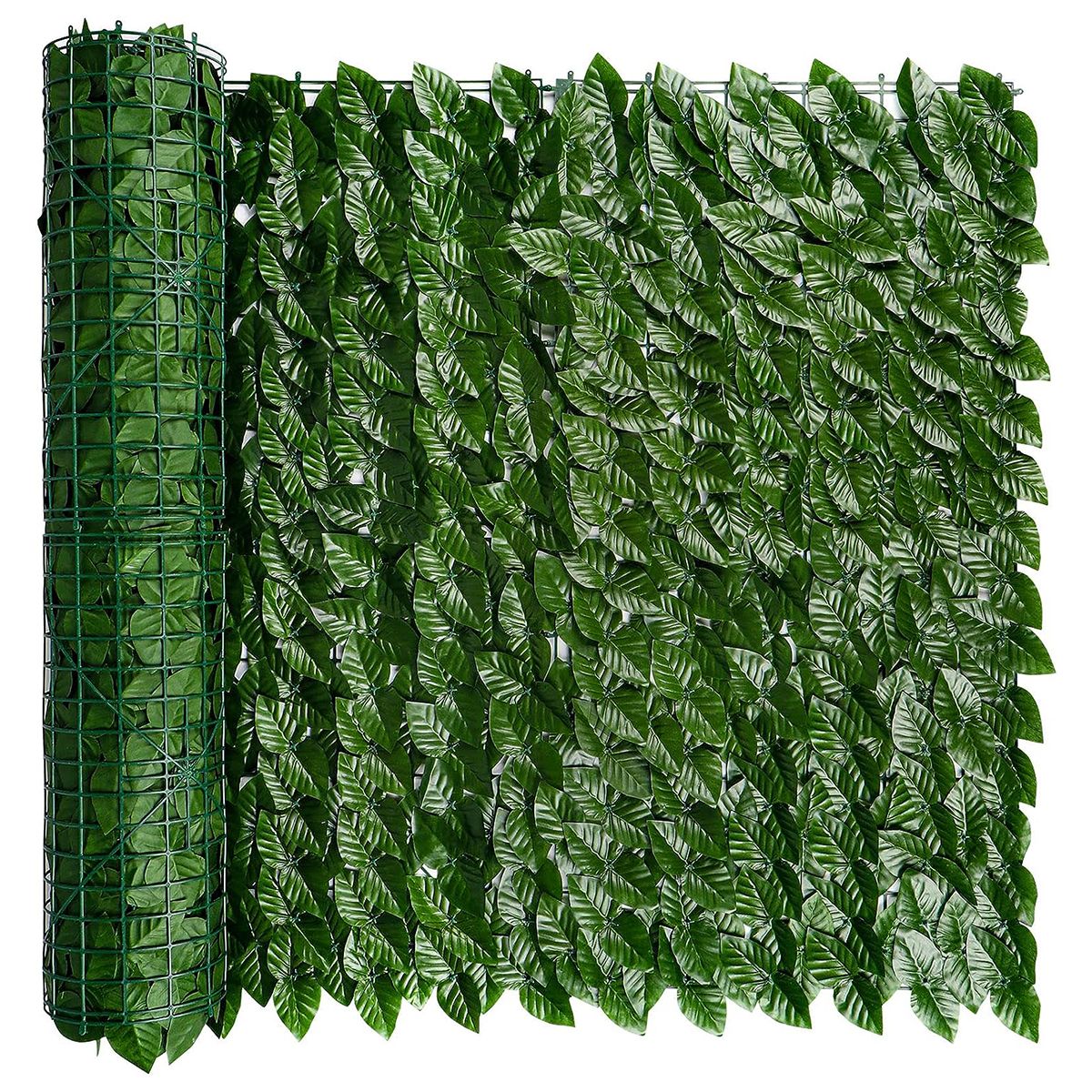 SUPERCENTER - Set 2 Malla De Hojas Enredadera Artificiales Cerca  3x1m Decorativa