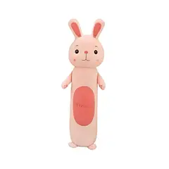 GENERICO - COJIN PELUCHE CONEJO ROSA