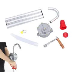 KINDA NICE - Bomba De Aceite De Manivela Manual De Aleación De Aluminio