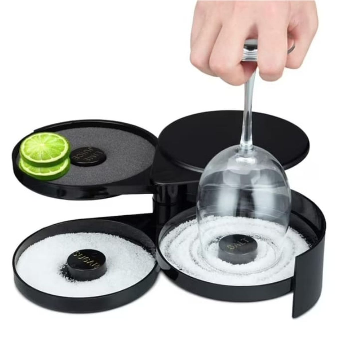 GENERICO - Escarchador De Vasos Para Preparar Micheladas 3 Bandejas