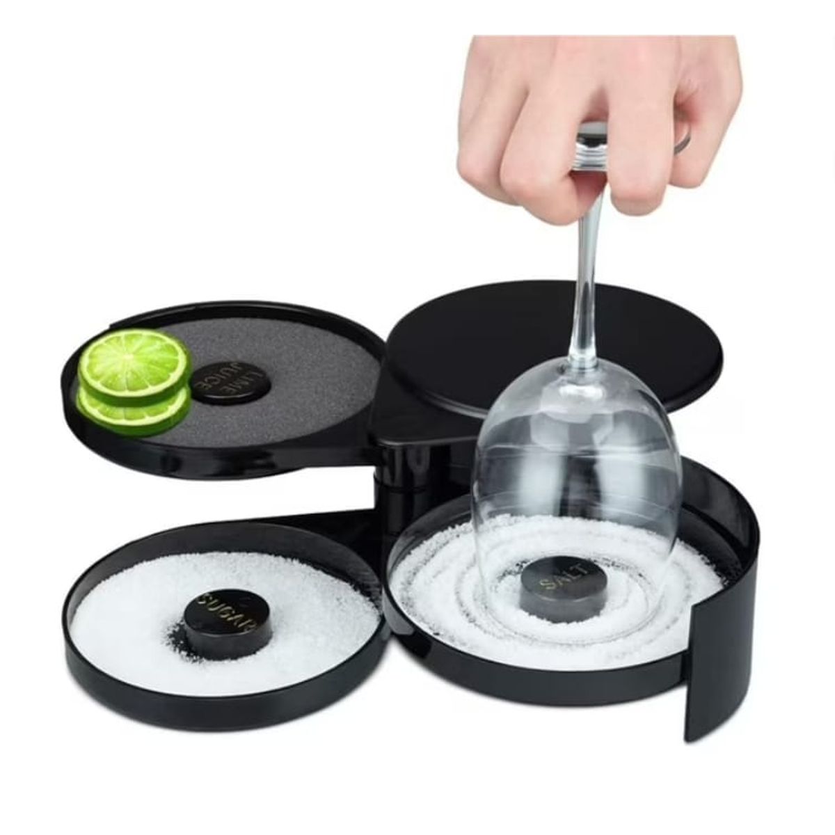 GENERICO - Escarchador De Vasos Para Preparar Micheladas 3 Bandejas