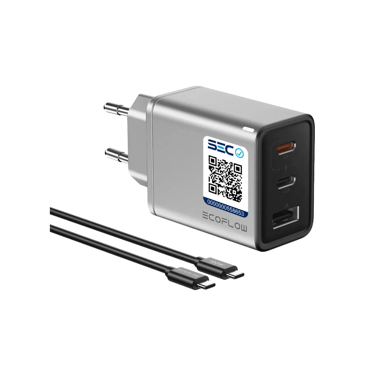 ECOFLOW - EcoFlow Power Bank 5000 + Cargador de 65W