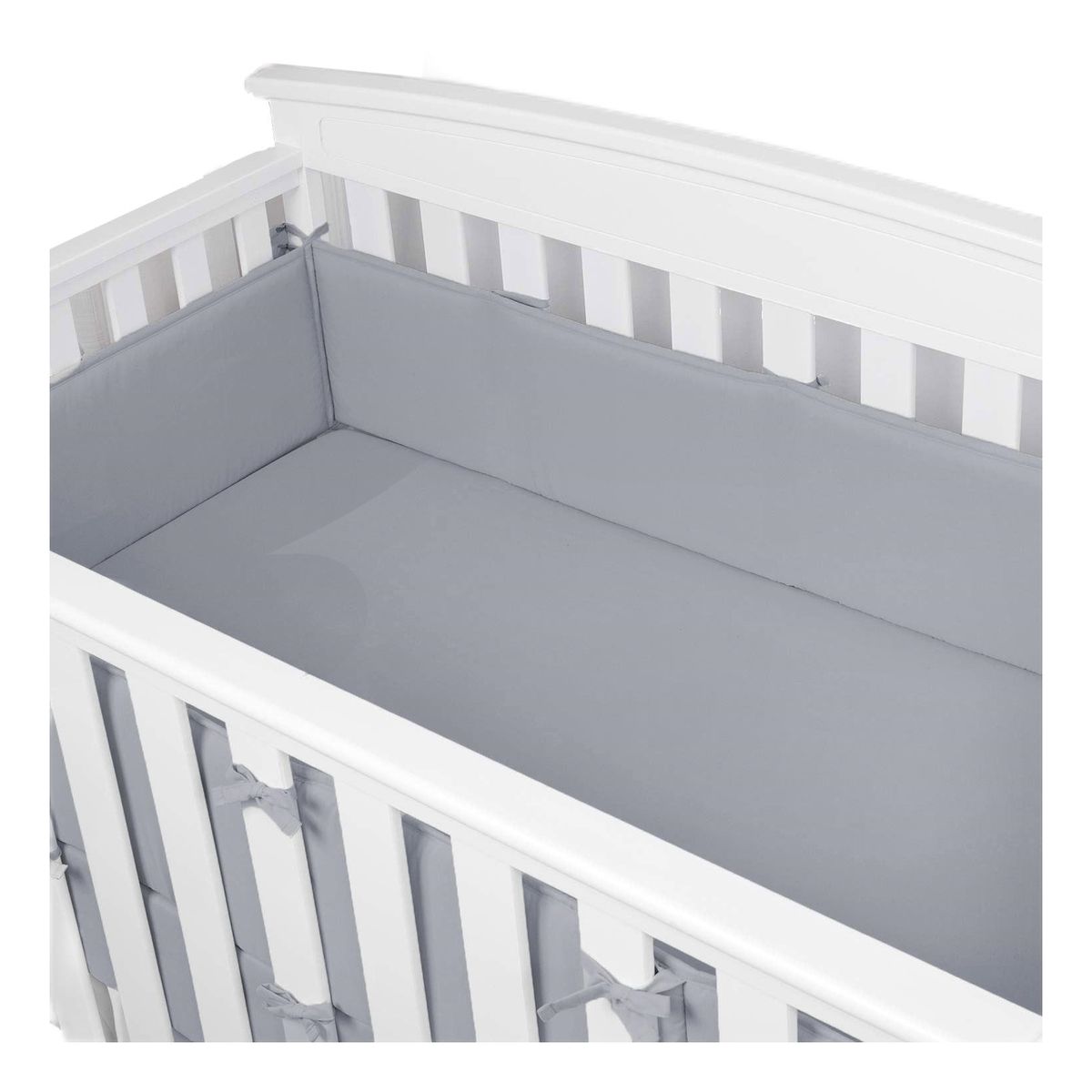 KINDA NICE - Set 4pcs Protector Cuna Bebé Algodón 100% Algodon