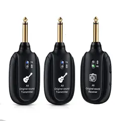 KINDA NICE - Transmisor De Audio Inalámbric De Instrumento Guitarra A12-2