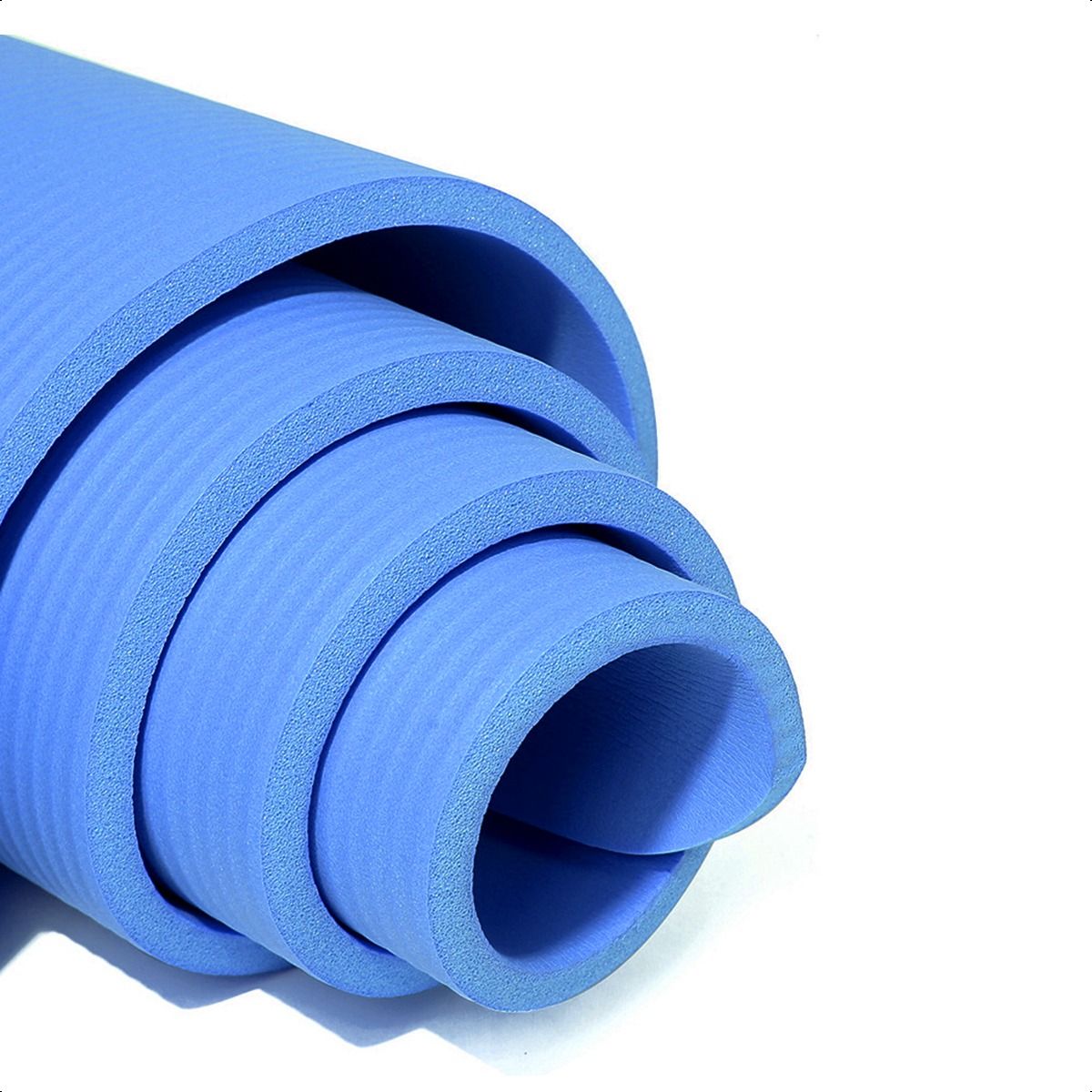 SUPERCENTER - Mat Yoga 10 Mm Alfombra Pilates Extra Gruesa  Azul