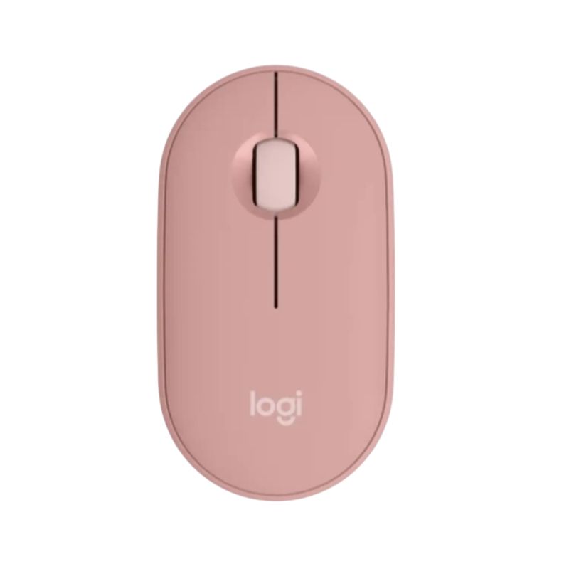 LOGITECH - Logitech Pebble Mouse 2 M350s Inalámbrico Minimalista Rosa