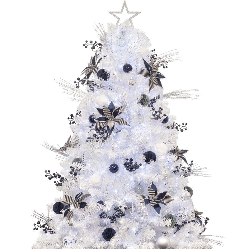 GENERICO - Árbol De Navidad De Aguja De Pino Blanco 210 cm