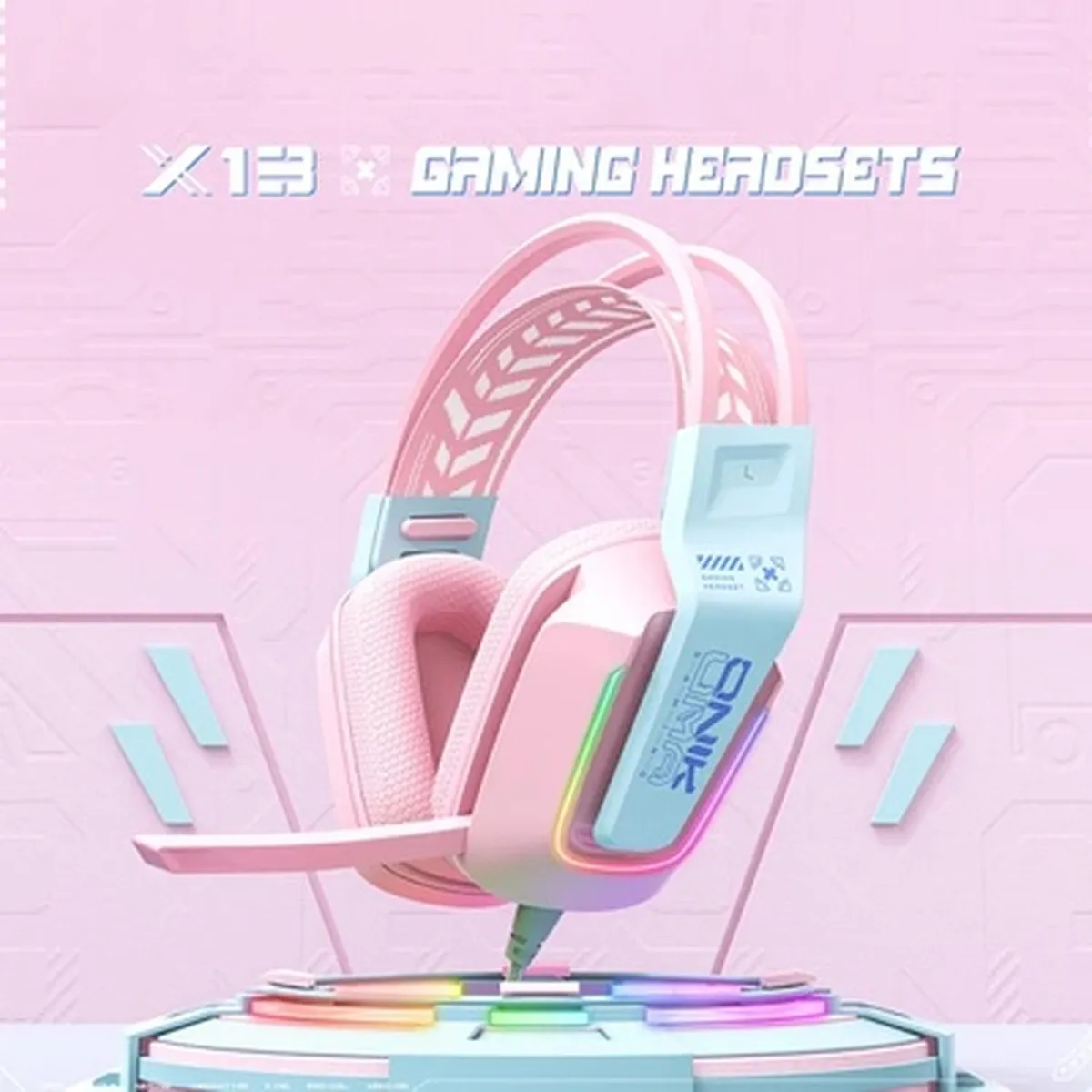 ONIKUMA - Audífonos Gamer Onikuma X13 - Negro