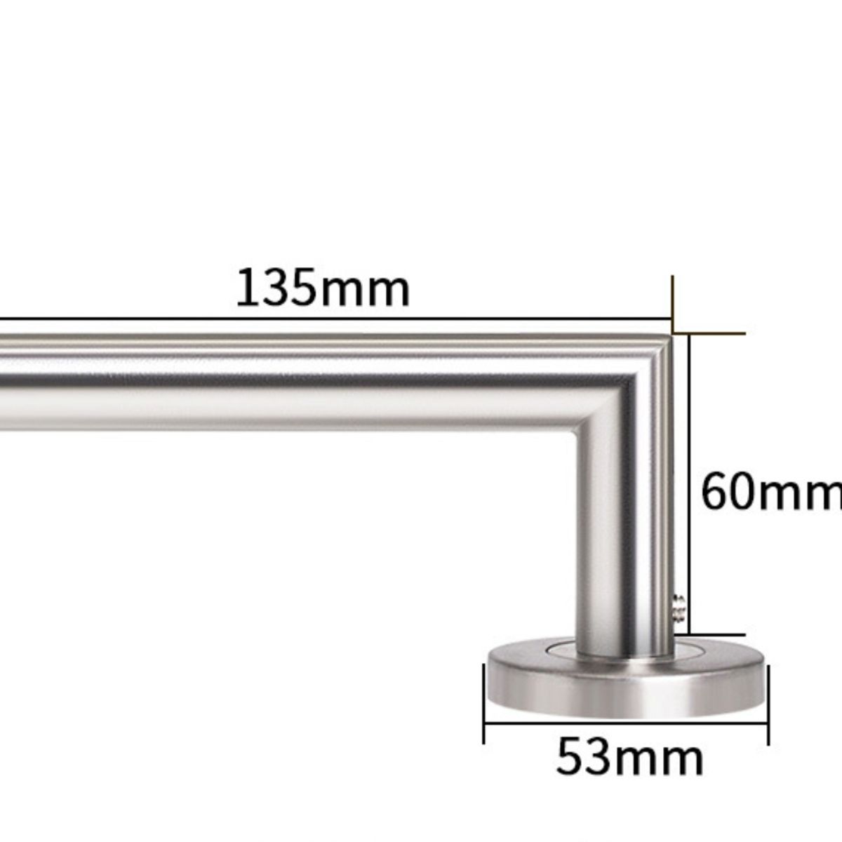 KINDA NICE - Manilla Para Puerta Cortafuegos De Acero Inoxidable