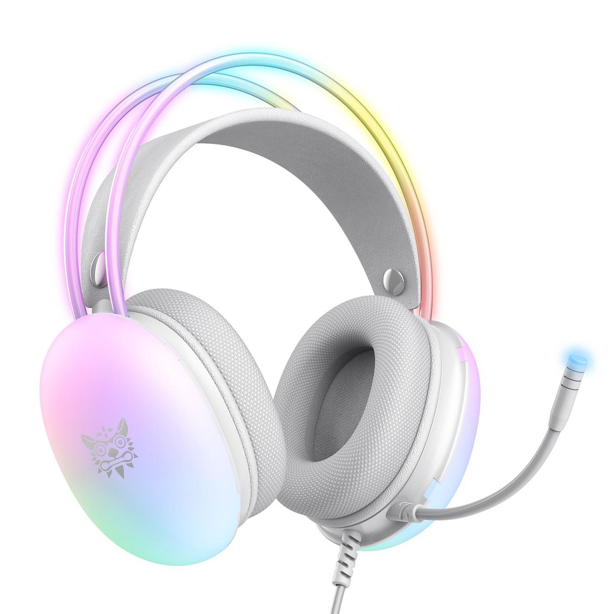 ONIKUMA - Audífonos Periféricos Gamer Onikuma X25 RGB - Blanco