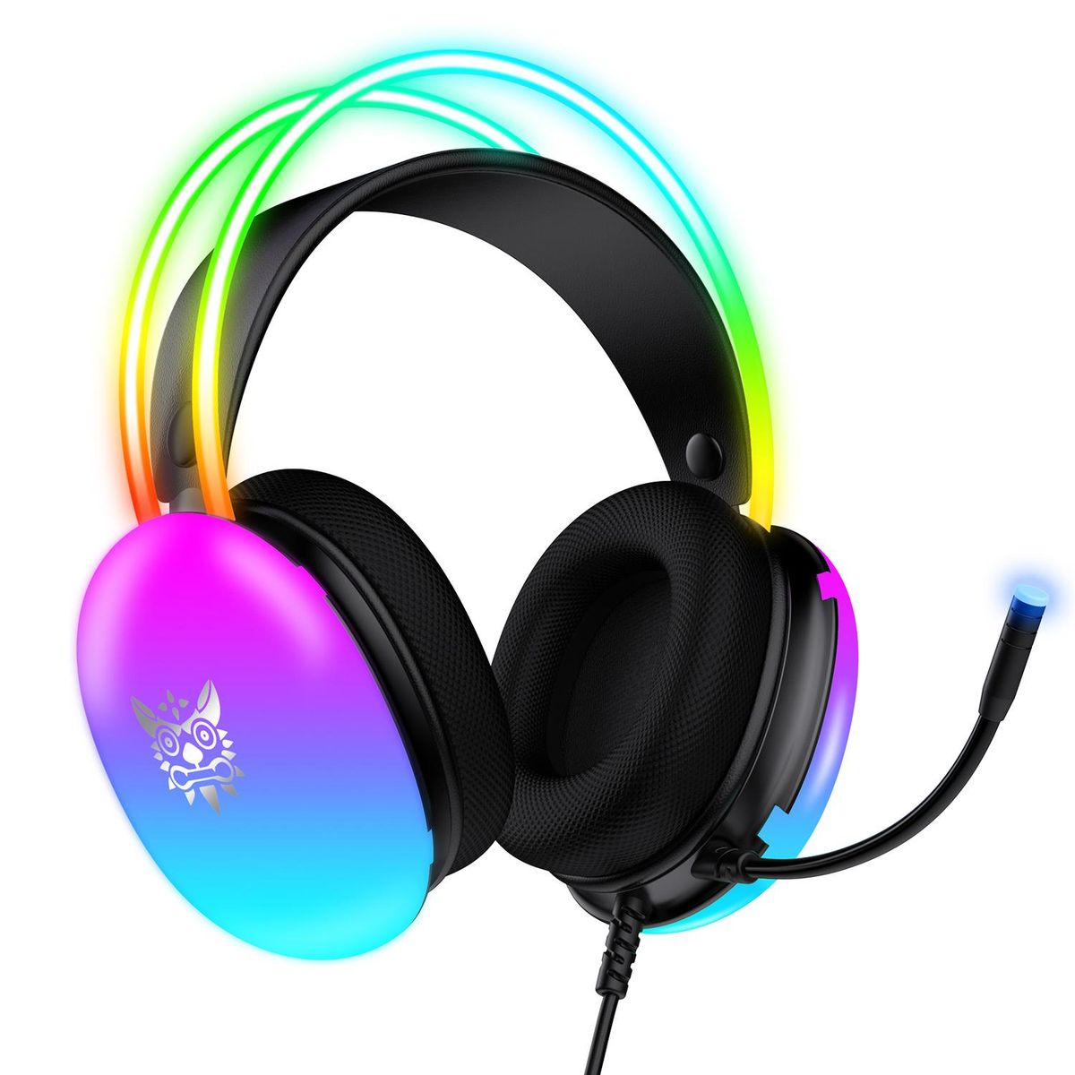 ONIKUMA - Audífonos Periféricos Gamer Onikuma X25 RGB - Blanco