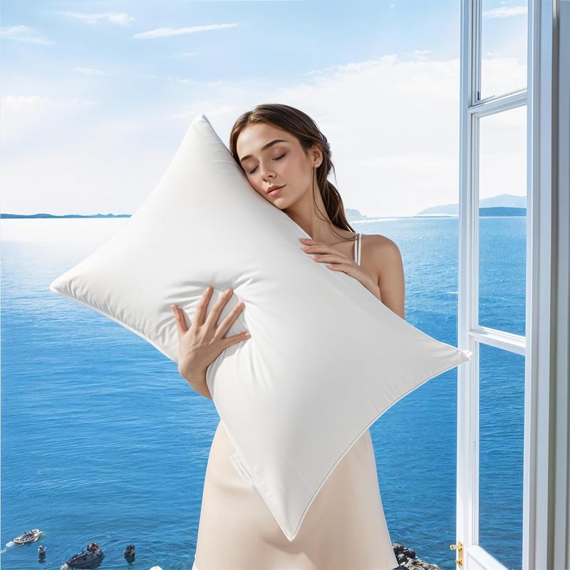 SUPERCENTER - Pack Por 2 Almohadas 40x70 Cm Unidades Firme Antiacaros