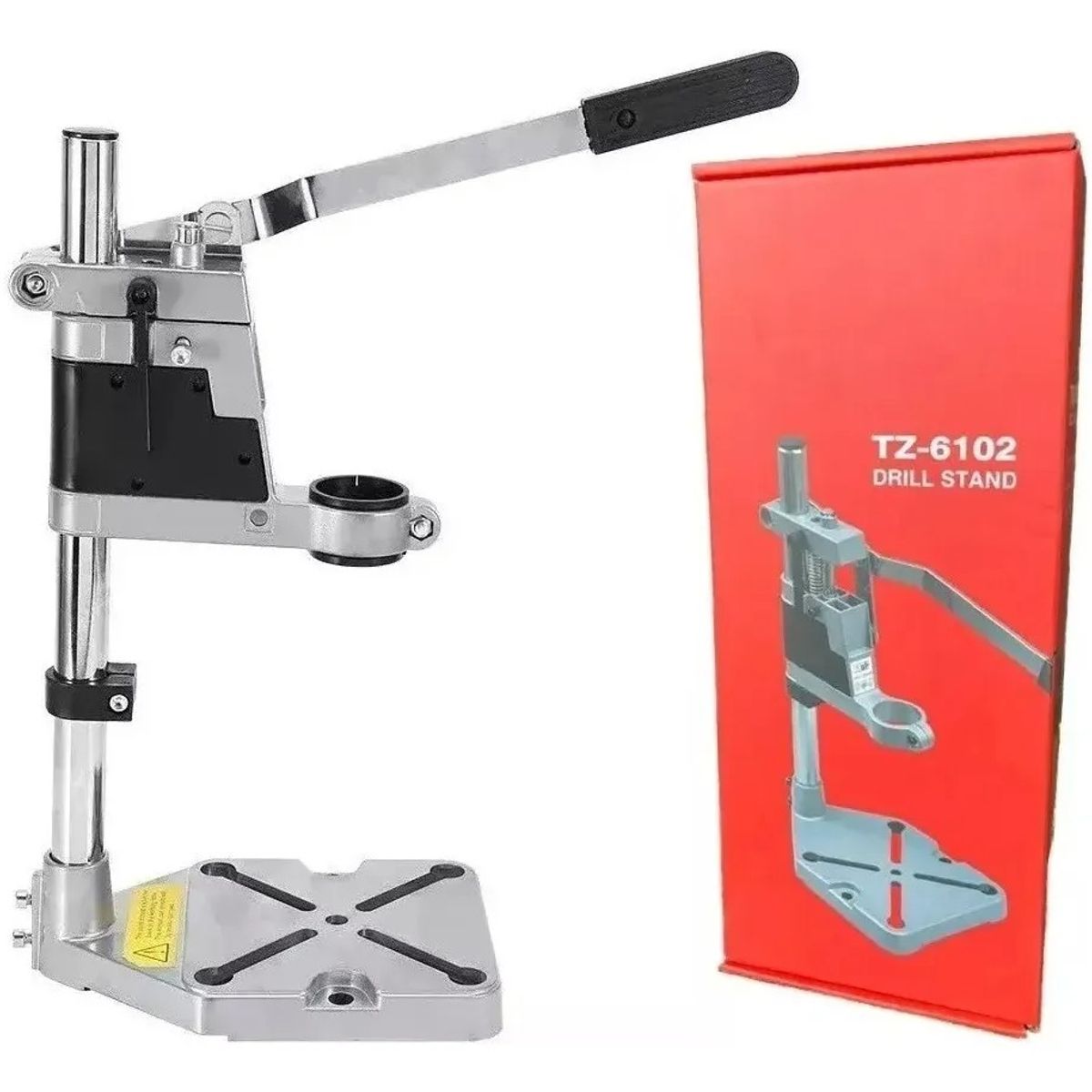 GENERICO - Prensa De Taladro Doble Soporte Pedestal Porta Taladro Banco