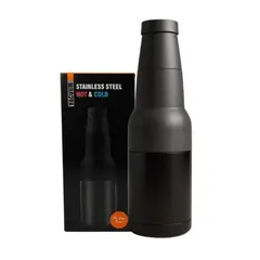 GENERICO - Enfriador de Bebidas de Acero Inoxidable 3-en-1 - Mantenedor Térmico para Botellas y Latas de 350ml
