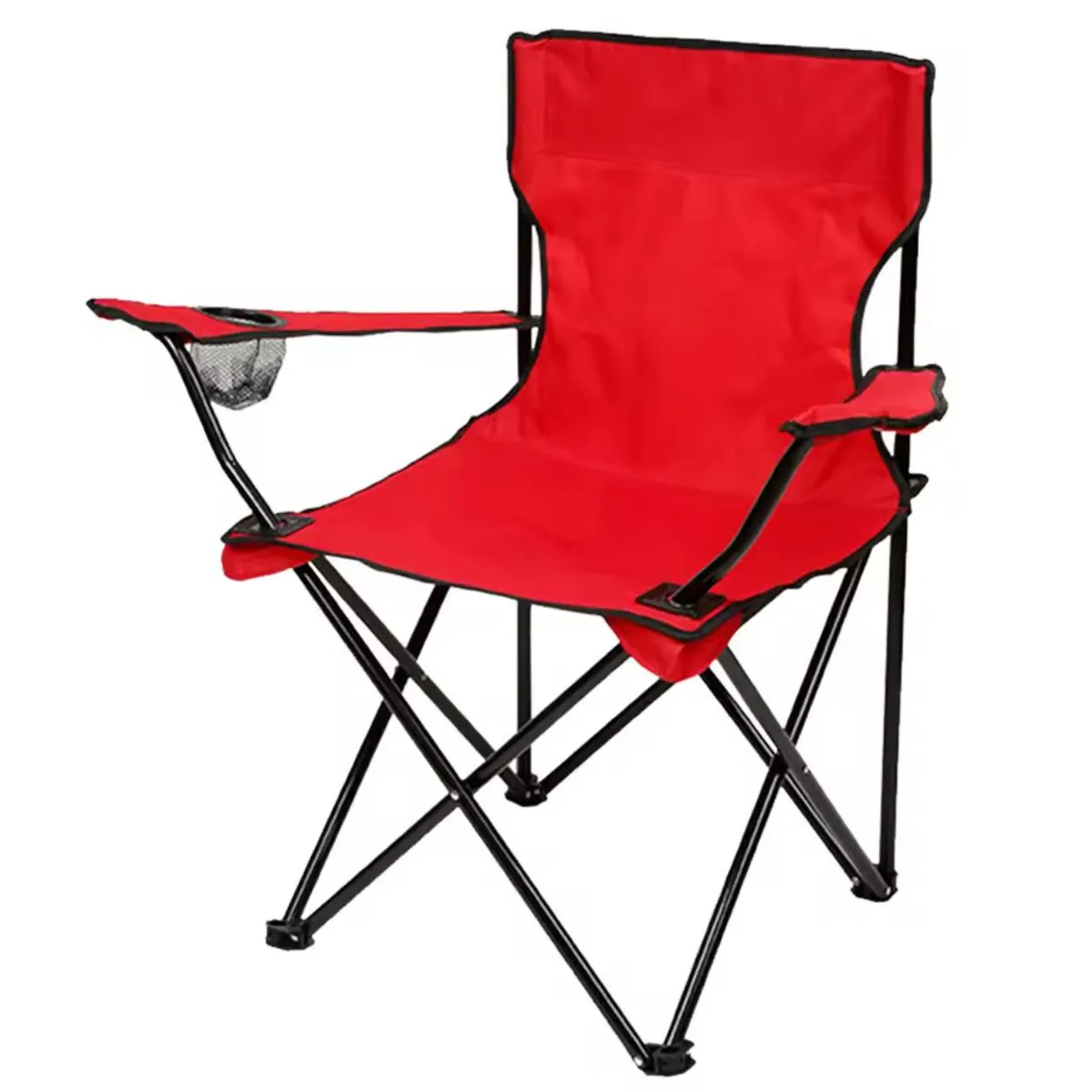 GENERICO - Silla De Camping Plegable Playa Paseo Viaje Con Porta Vaso