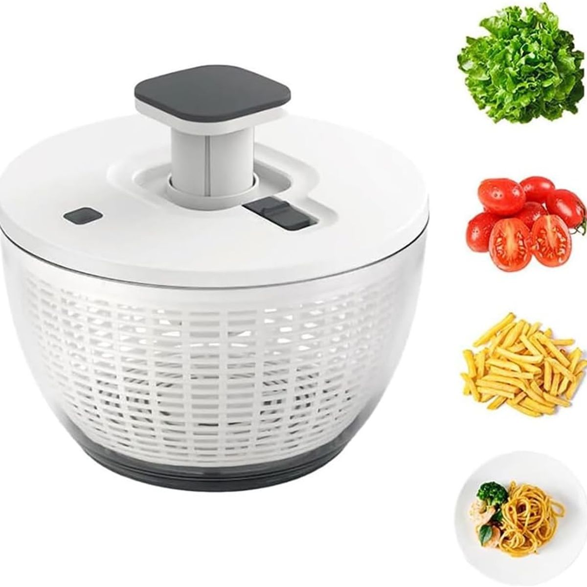 KUANGYE - Centrifuga Secadora De Verduras Lechuga Frutas 6l