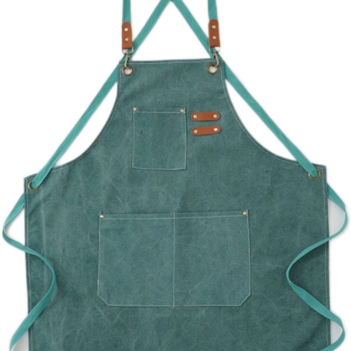 GENERICO - Verde Delantales Unisex Para Asar A La Parrilla Hornear Pintar