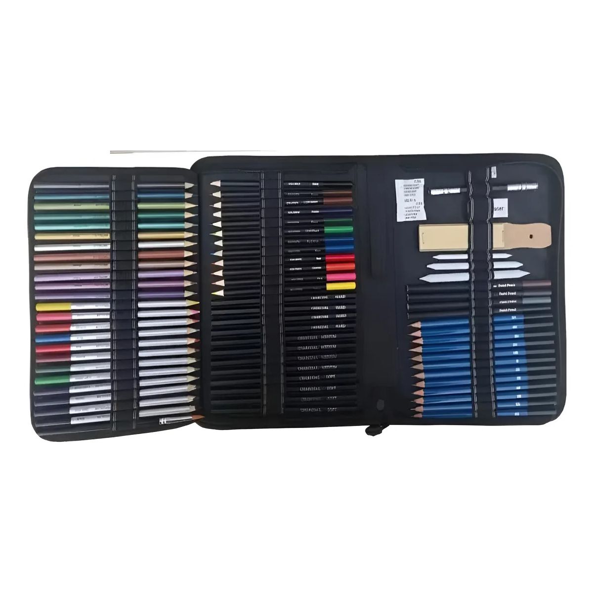 GENERICO - Estuche 72 Lápices De Colores Dibujo Profesional