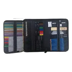 GENERICO - Estuche 72 Lápices De Colores Dibujo Profesional
